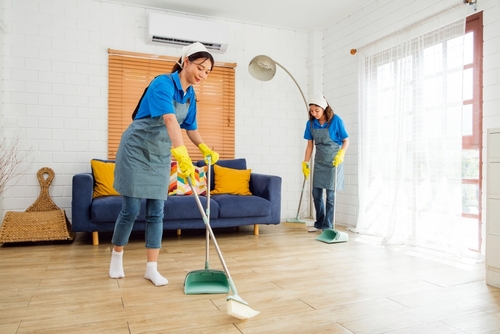 Who provides professional-grade living room cleaning in San Francisco